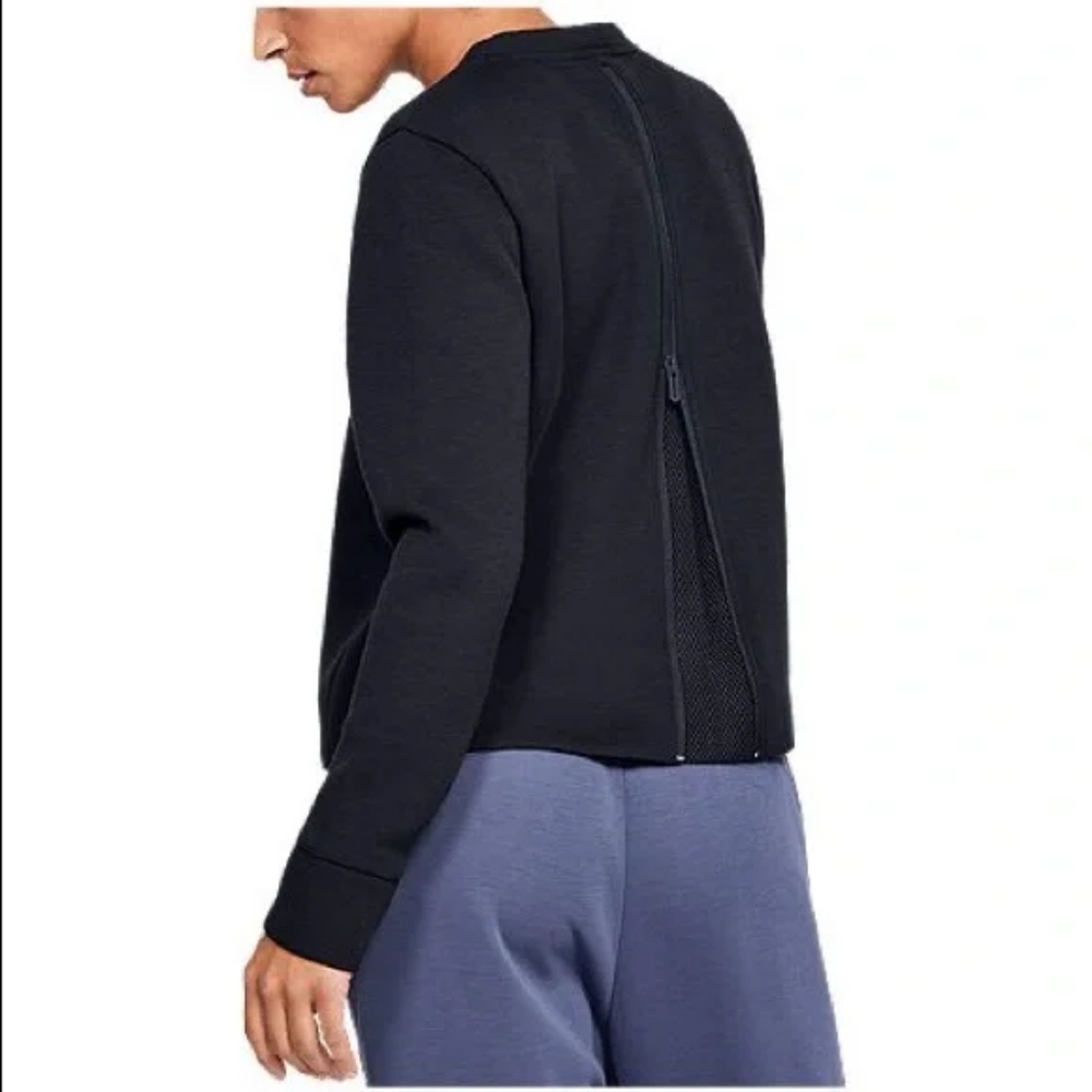 Under Armour Women's Unstoppable Move Light Back-Zip Training Top - Picture 2 of 2